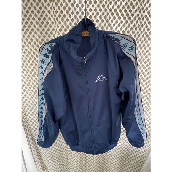 Vintage kappa tracksuit with zip up hidden logo in sleeves - Picture 1 of 7